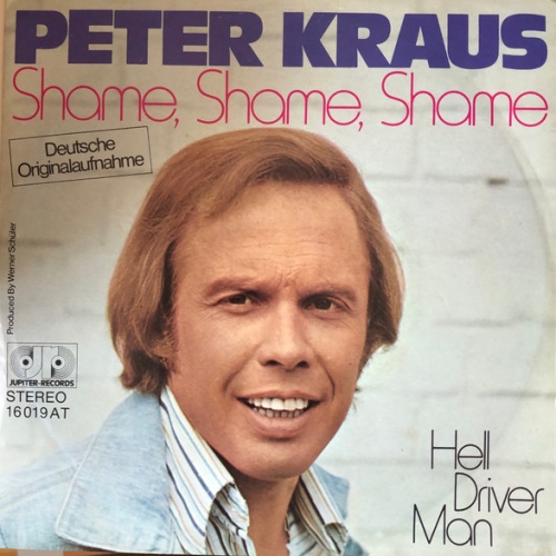Vinyl / Peter Kraus - Shame, Shame, Shame