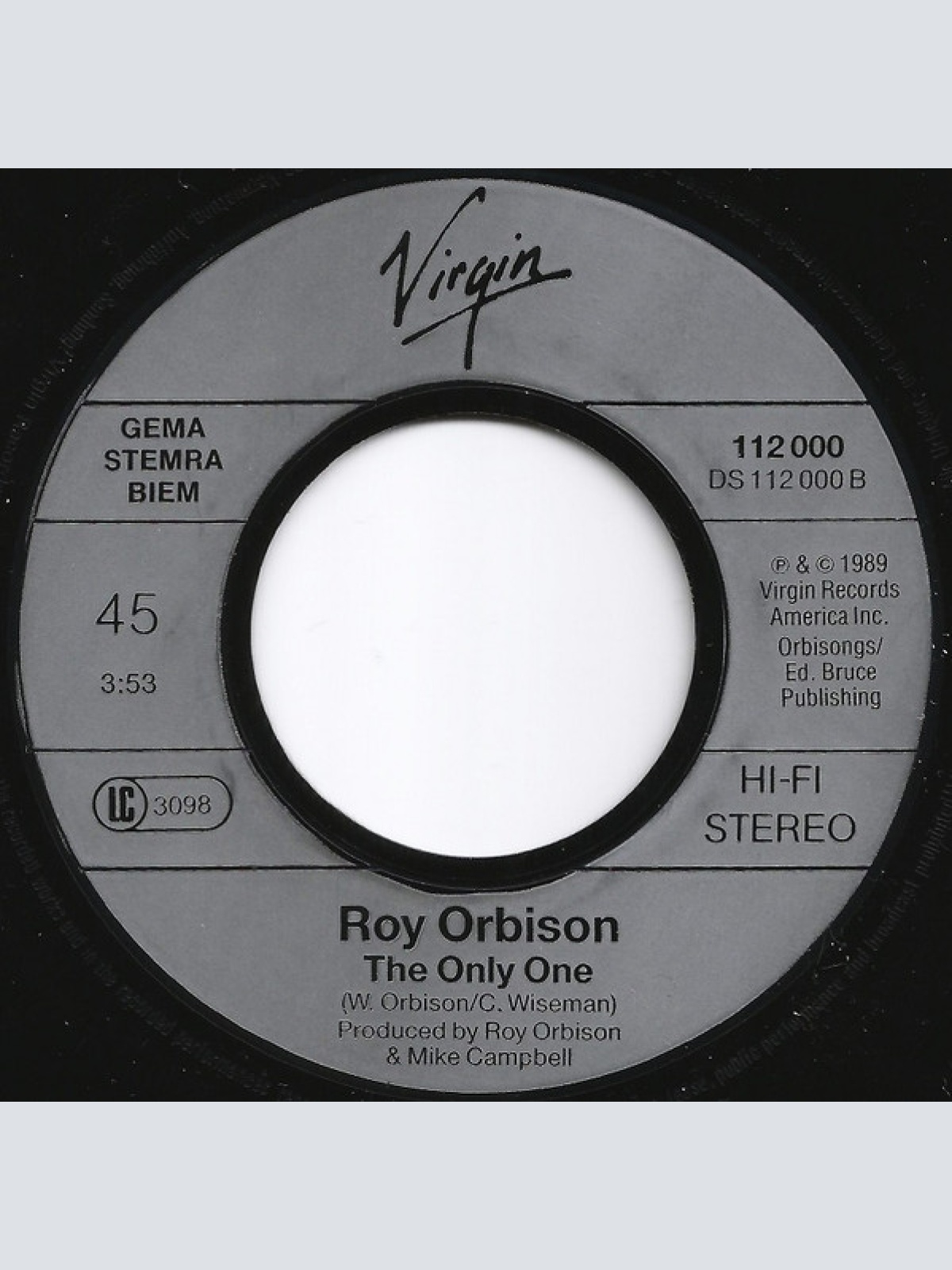 Vinyl / Roy Orbison - You Got It