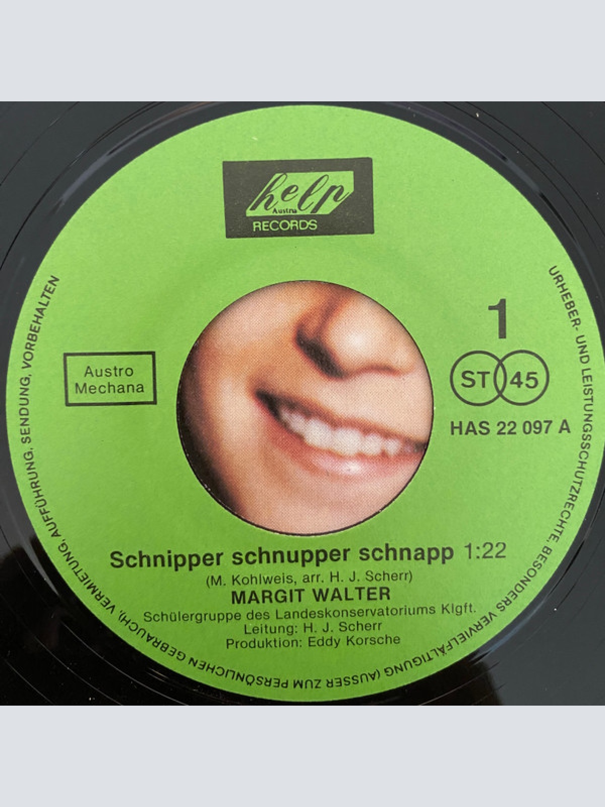 Vinyl / Margit Walter - Schnipper Schnupper Schnapp / Wanderlied