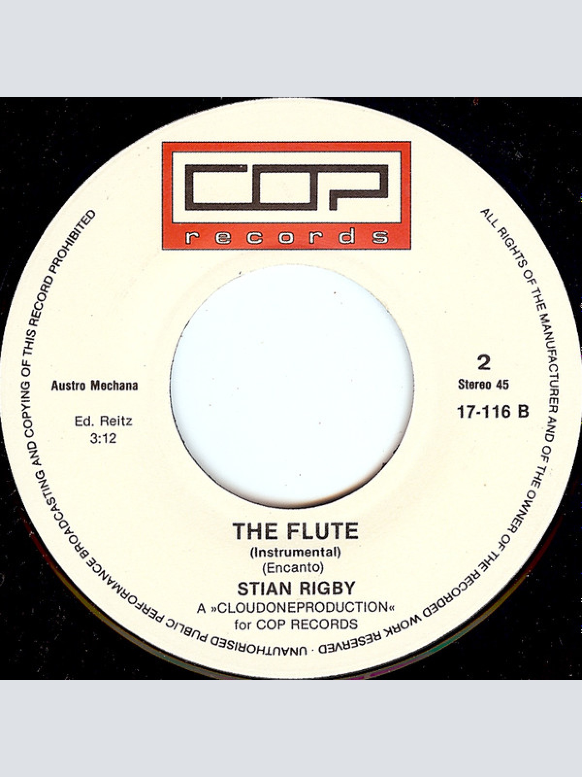 Vinyl / Stian Rigby - You Are A Liar