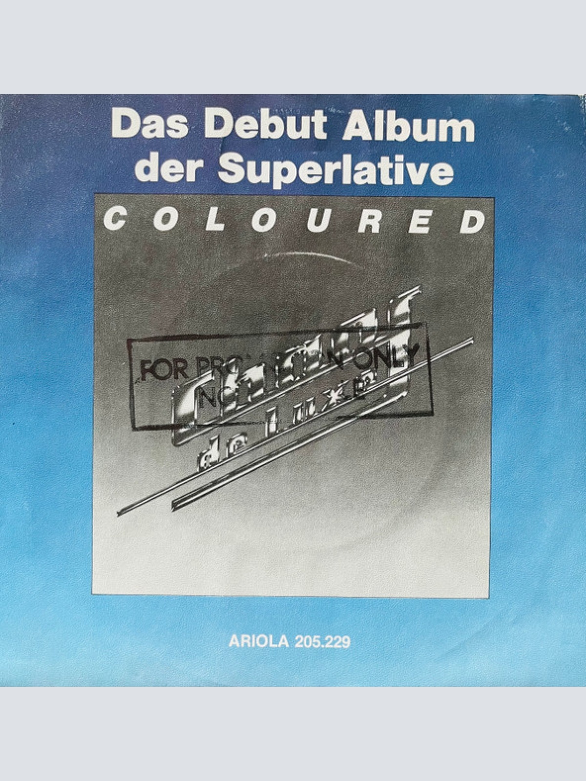 Vinyl / Chaos De Luxe - ABCD 1-2-3