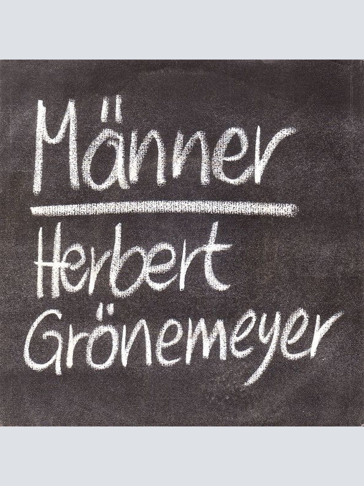 Vinyl / Herbert Grönemeyer - Männer