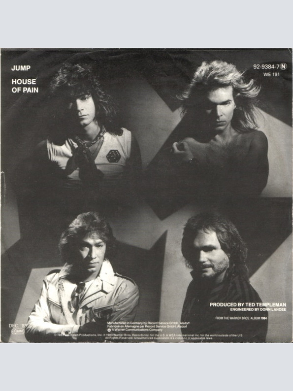 Vinyl / Van Halen - Jump!