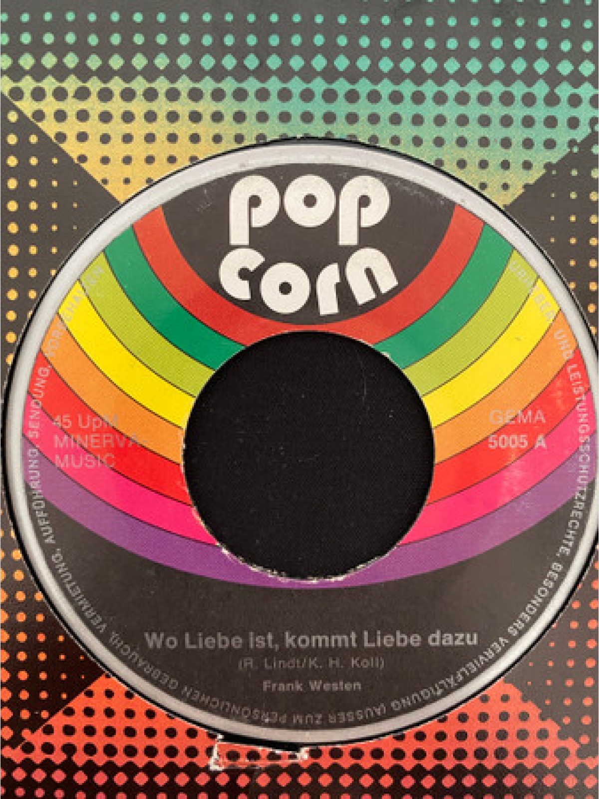 Vinyl / Frank Westen - Wo Liebe Ist, Kommt Liebe Dazu / Auf Der Bühne Der Liebe