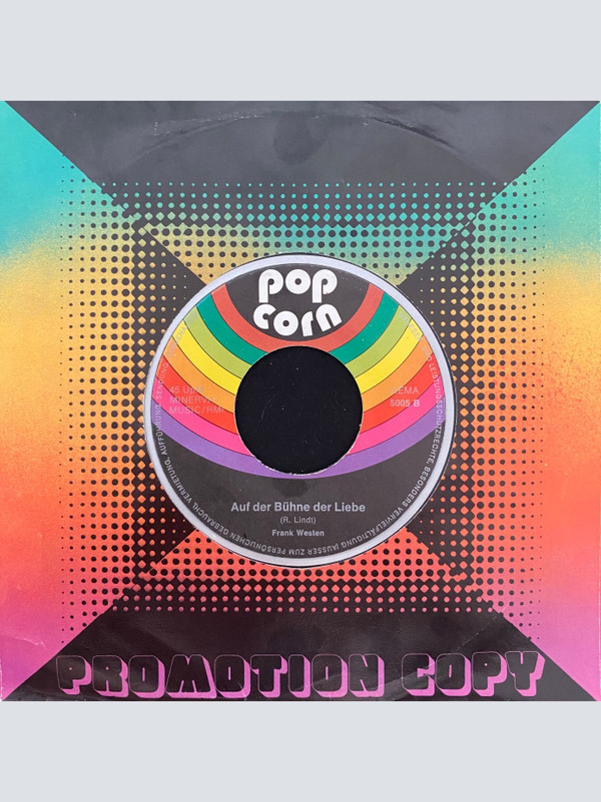 Vinyl / Frank Westen - Wo Liebe Ist, Kommt Liebe Dazu / Auf Der Bühne Der Liebe