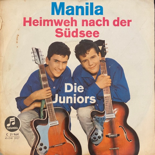 Vinyl / Die Juniors - Manila / Heimweh Nach Der Südsee