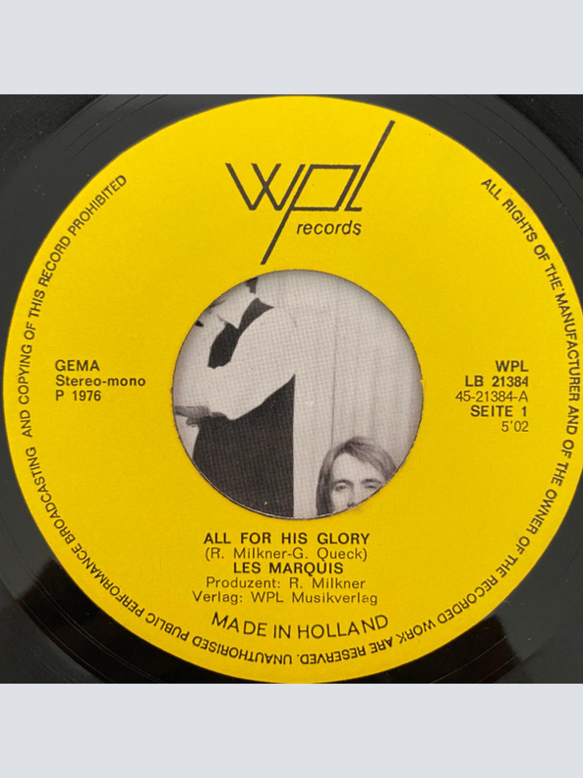 Vinyl / Les Marquis (5) - All For His Glory / Mexican Wedding