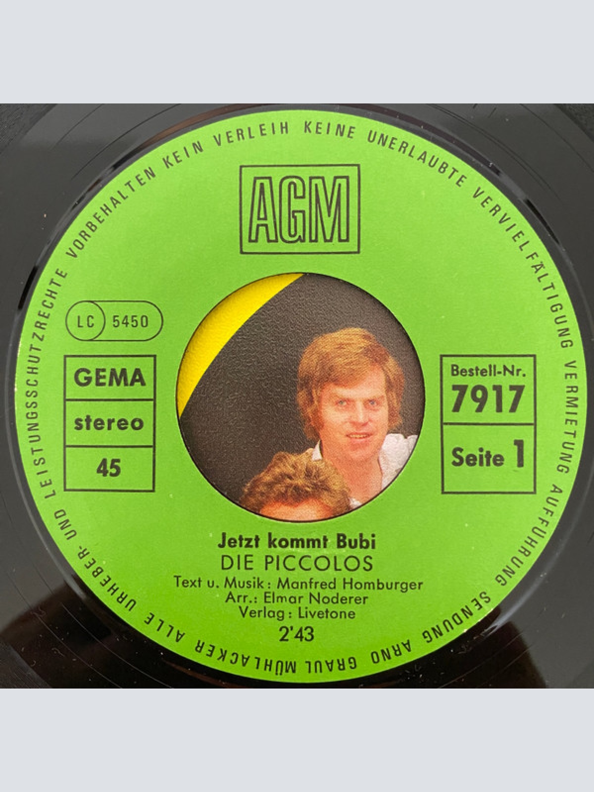 Vinyl / Piccolos (4) - Jetzt Kommt Bubi / Eva-Marie