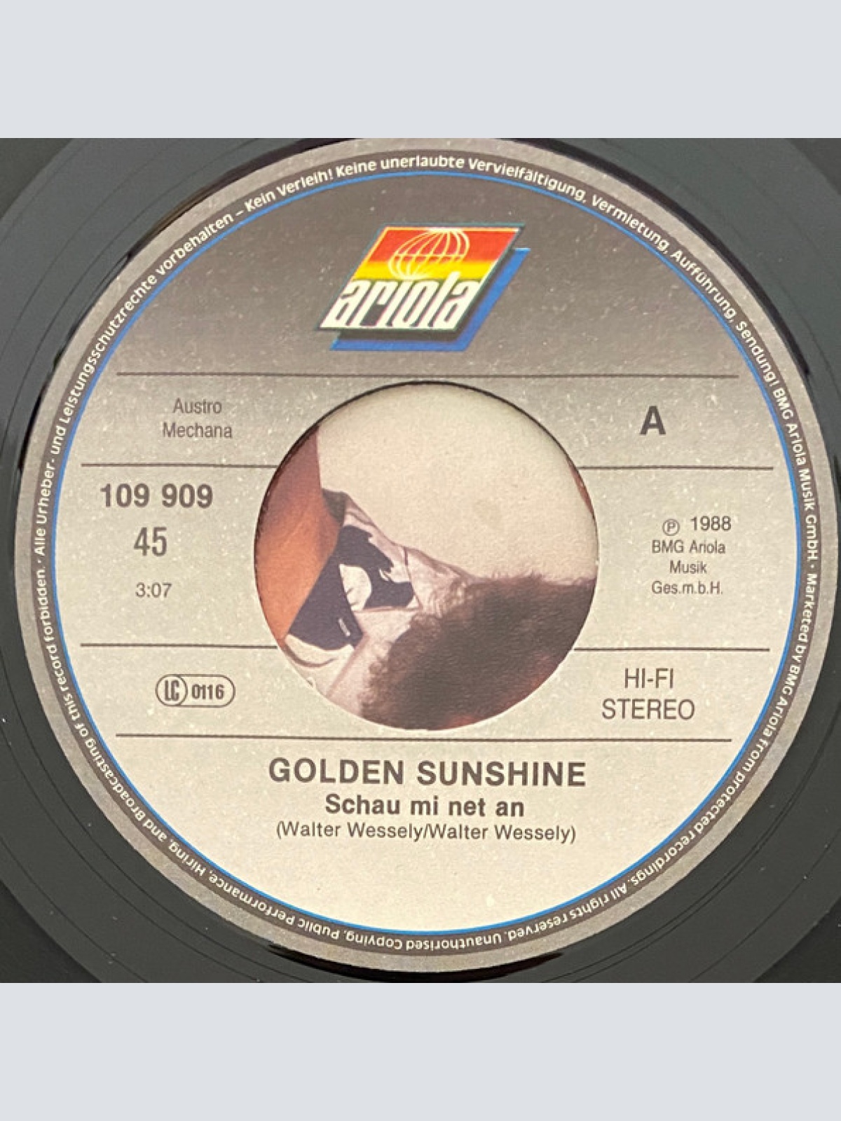 Vinyl / Golden Sunshine - Schau Mi Net An / Rote Rosen Für Corinna