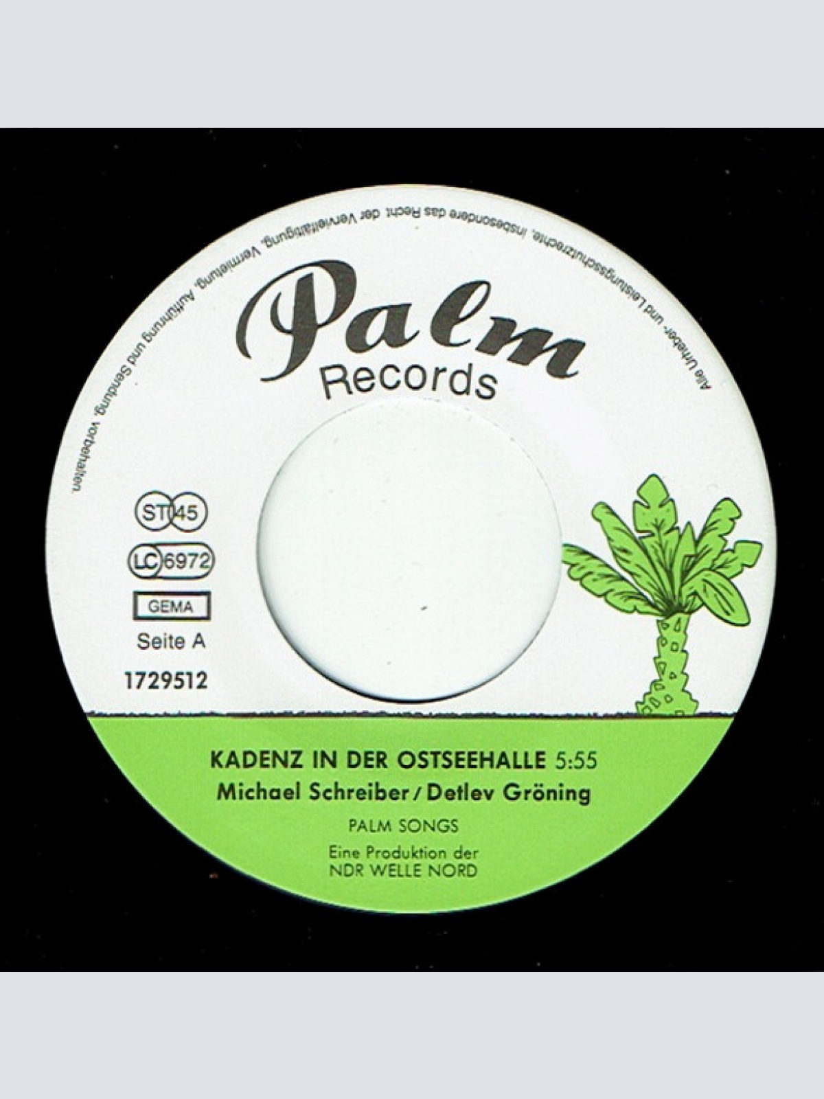 Vinyl / Michael Schreiber (4), Detlef Gröning - Kadenz In Der Ostseehalle / Das Sommerloch