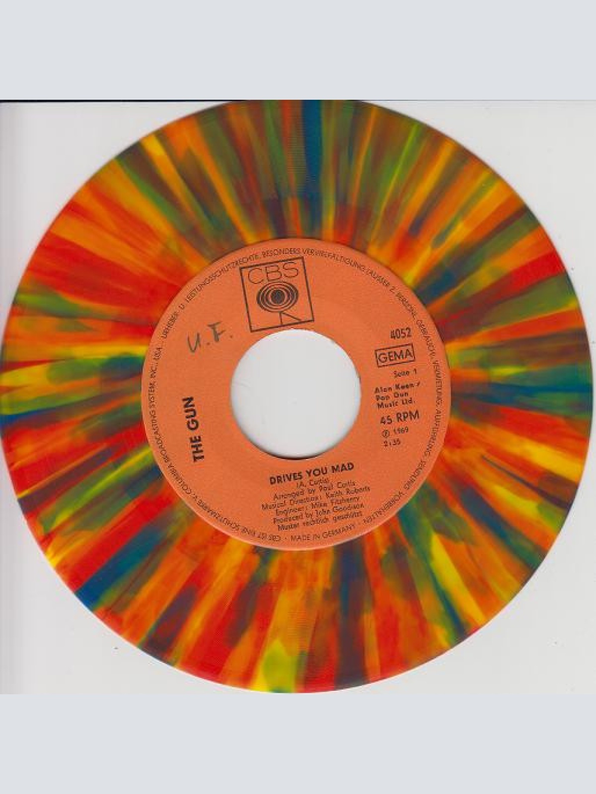 Vinyl / The Gun - Drives You Mad