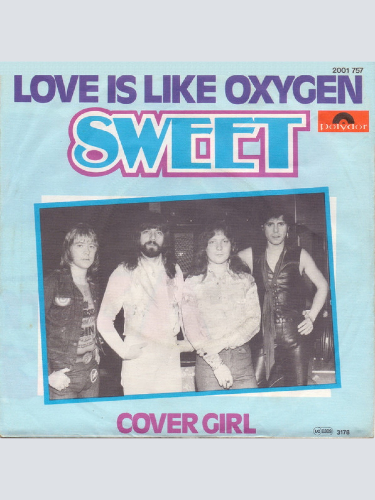 Vinyl / Sweet* - Love Is Like Oxygen