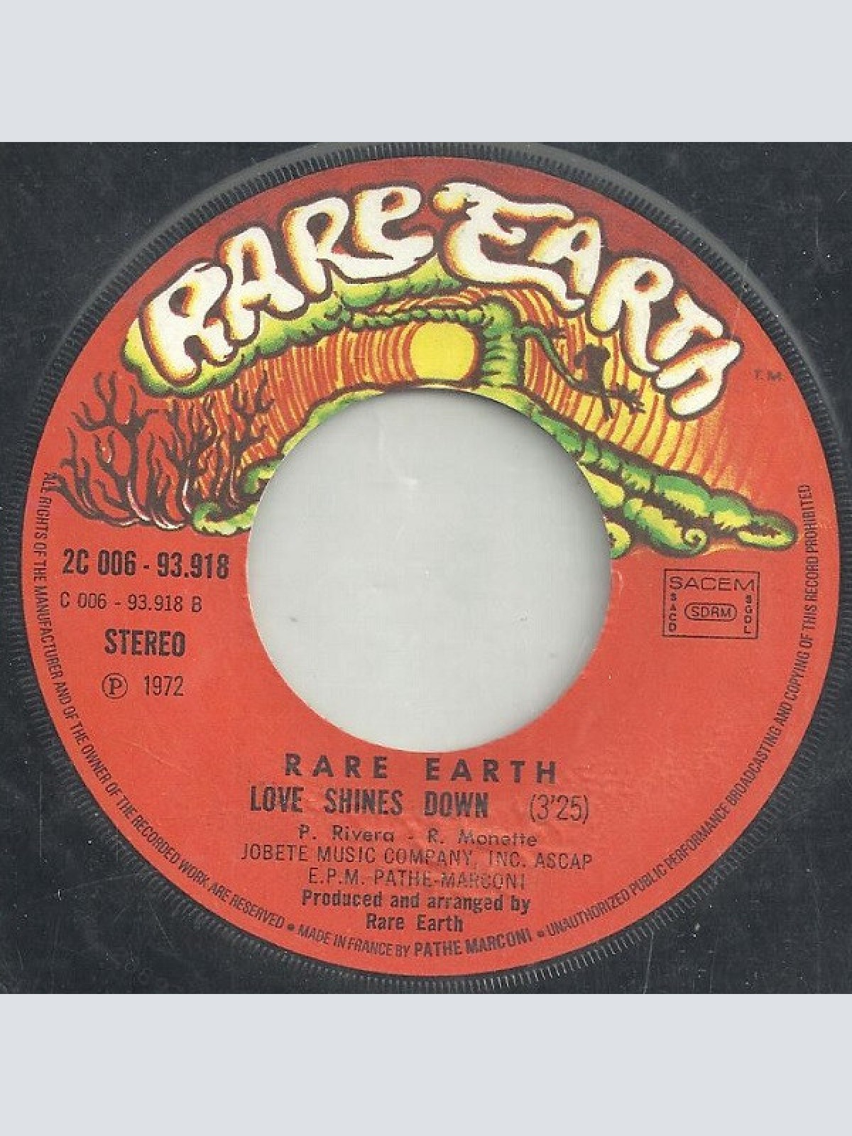 Vinyl / Rare Earth - Good Time Sally