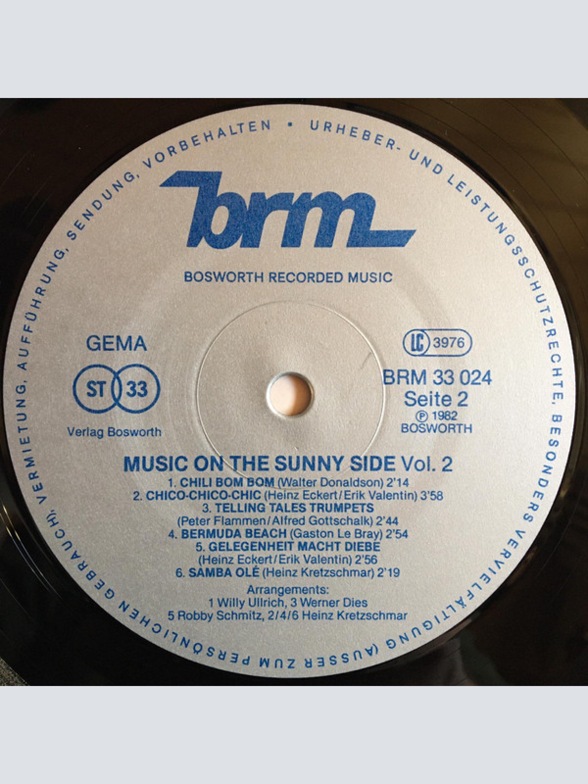 Vinyl / Various - Music On The Sunny Side Vol. 2