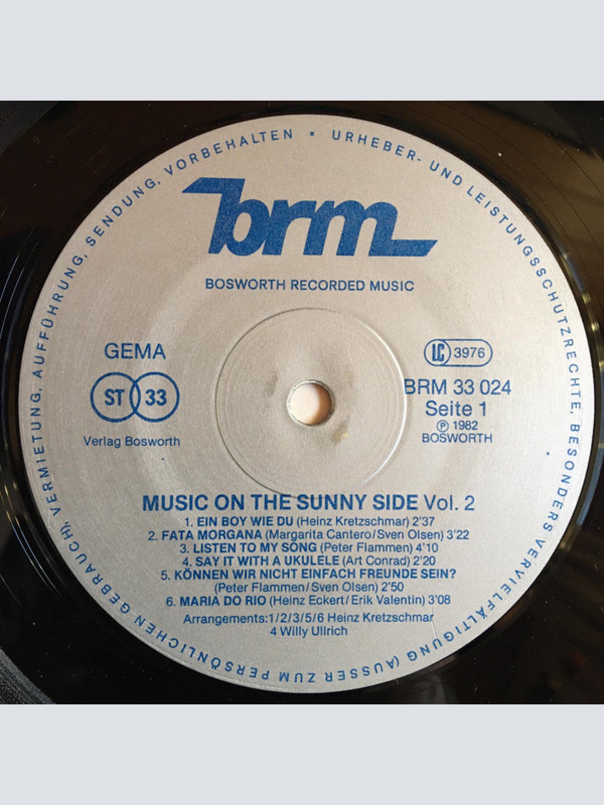Vinyl / Various - Music On The Sunny Side Vol. 2