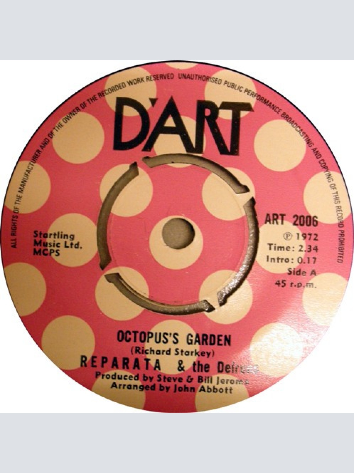 Vinyl / Reparata & The Delrons* - Octopus's Garden