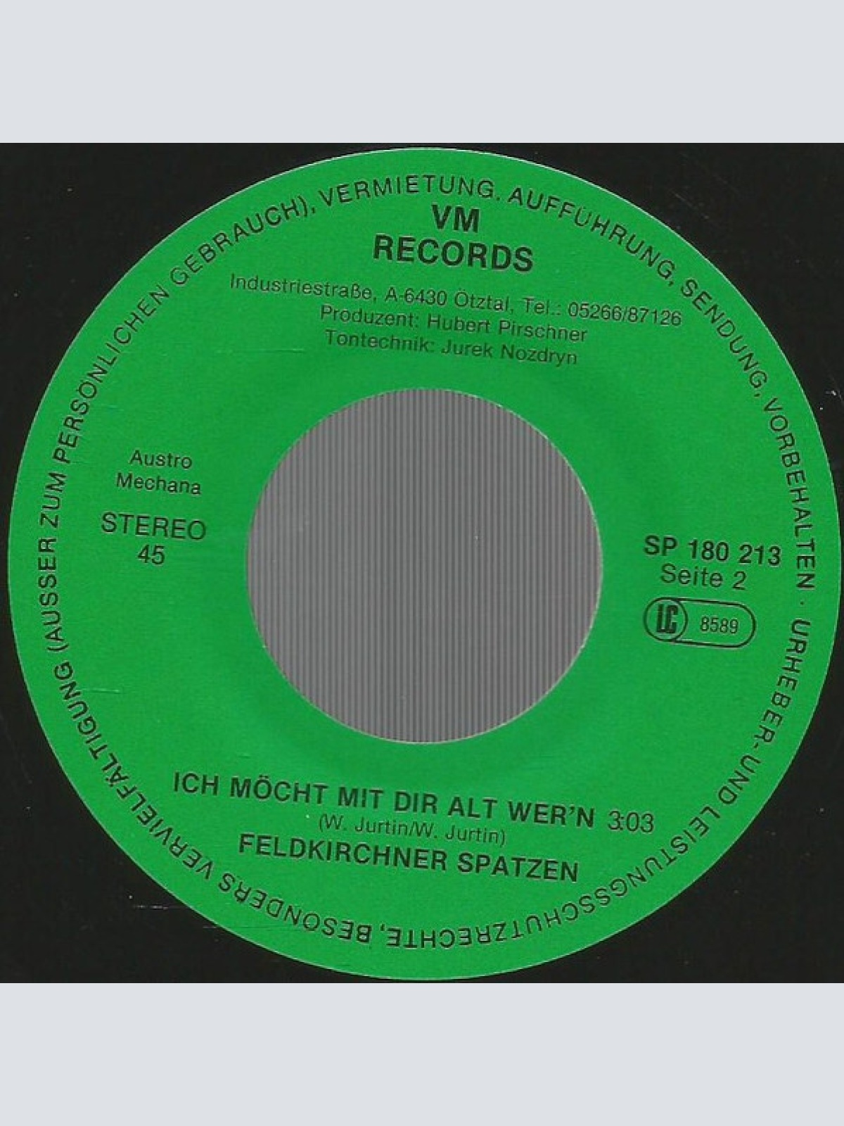 Vinyl / Feldkirchner Spatzen - Kleiner Junge Von San Angelo