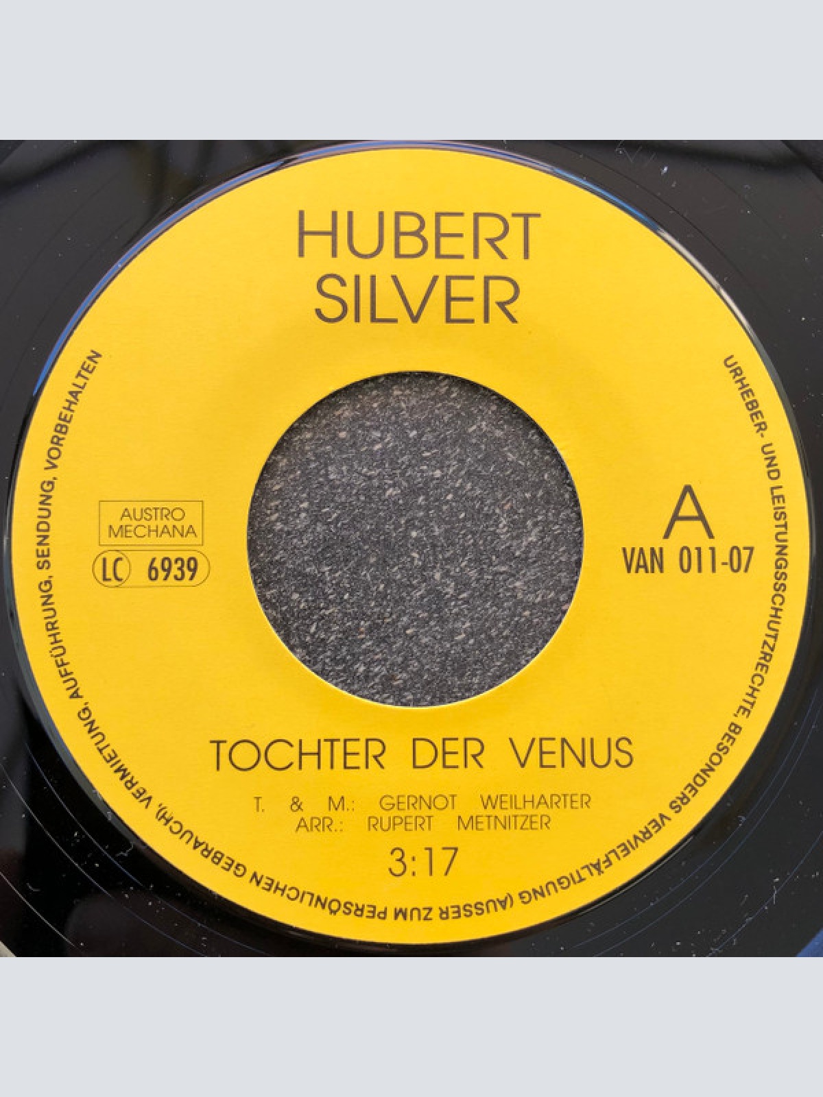 Vinyl / Hubert Silver - Tochter Der Venus