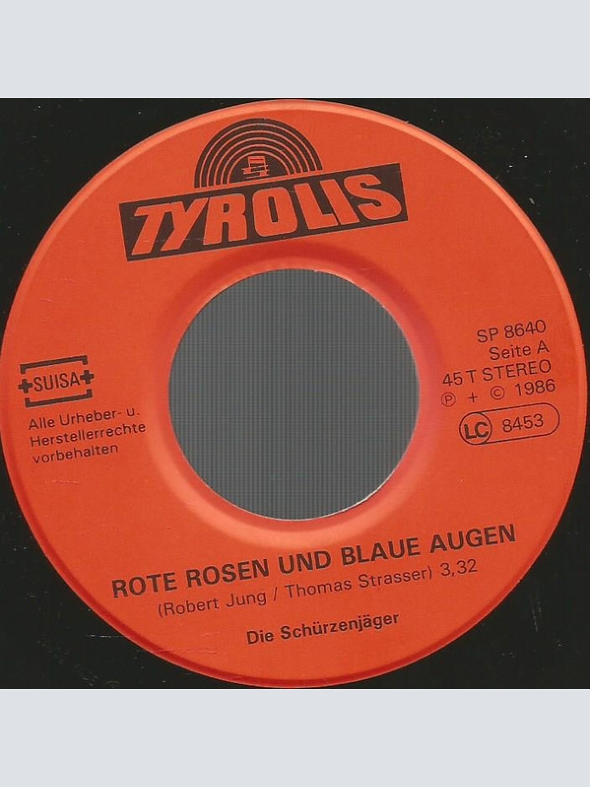 Vinyl / Die Schürzenjäger* - Rote Rosen Und Blaue Augen / Das Kommt Vom Sommerwein