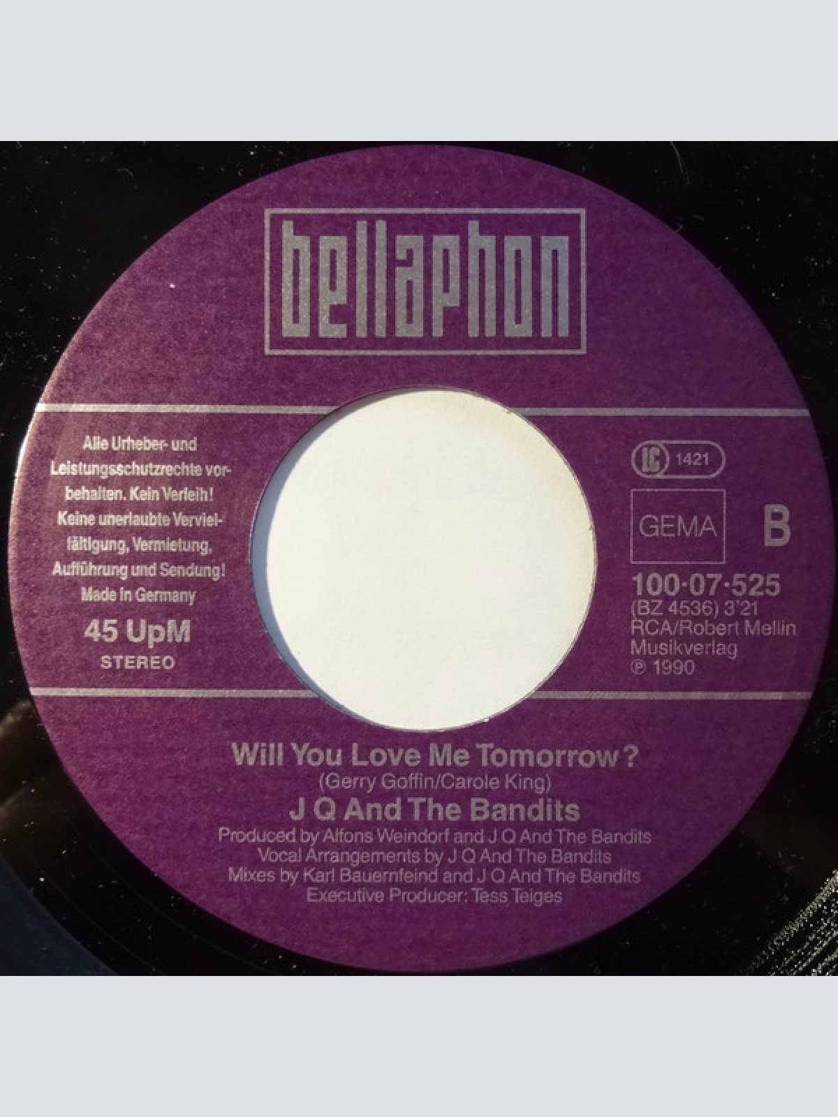 Vinyl / JQ And The Bandits - Bandits Of Love