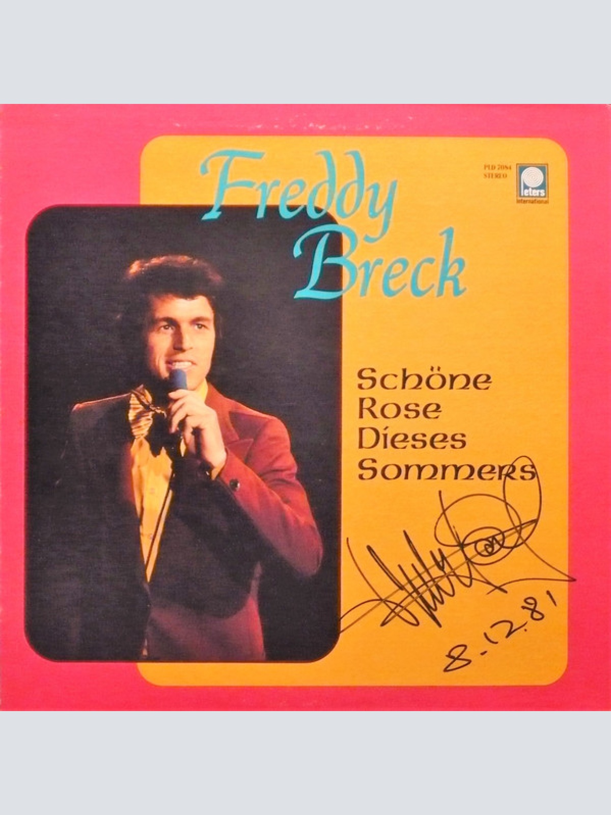 Vinyl / Freddy Breck - Schöne Rose Dieses Sommers (Beautiful Rose Of Summer)