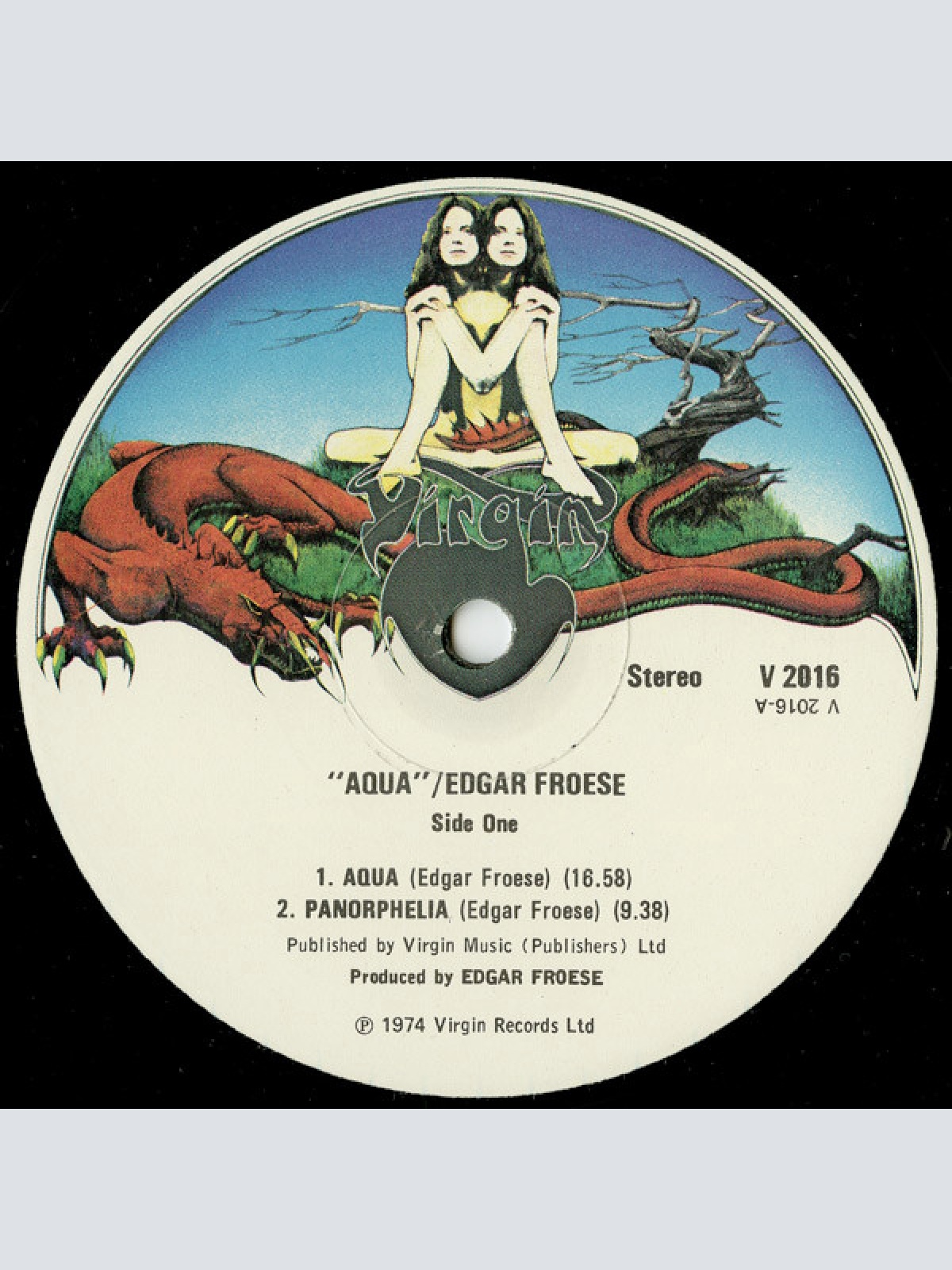 Vinyl / Edgar Froese - Aqua