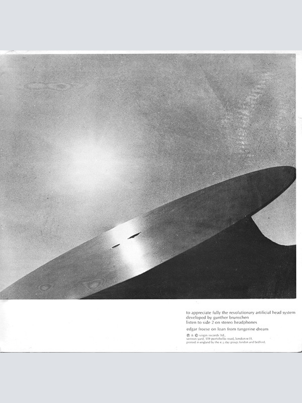 Vinyl / Edgar Froese - Aqua