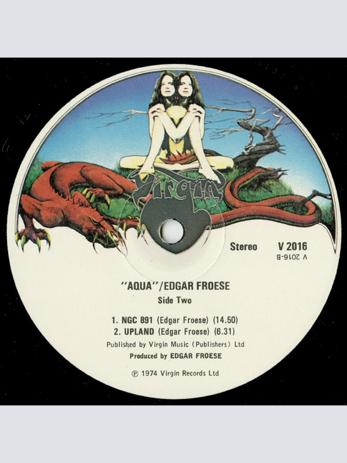 Vinyl / Edgar Froese - Aqua