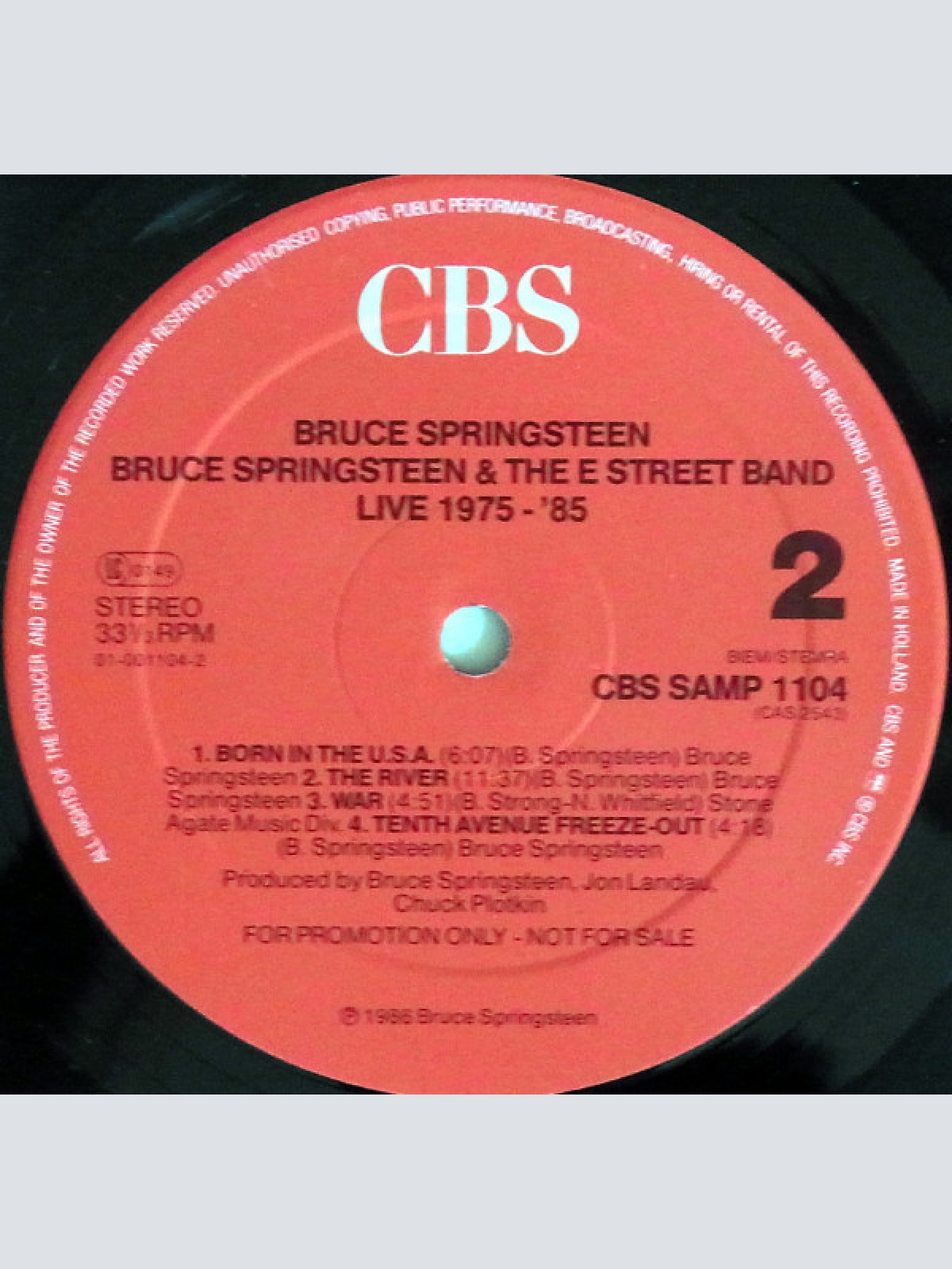 Vinyl / Bruce Springsteen & The E Street Band* - Live/1975-85