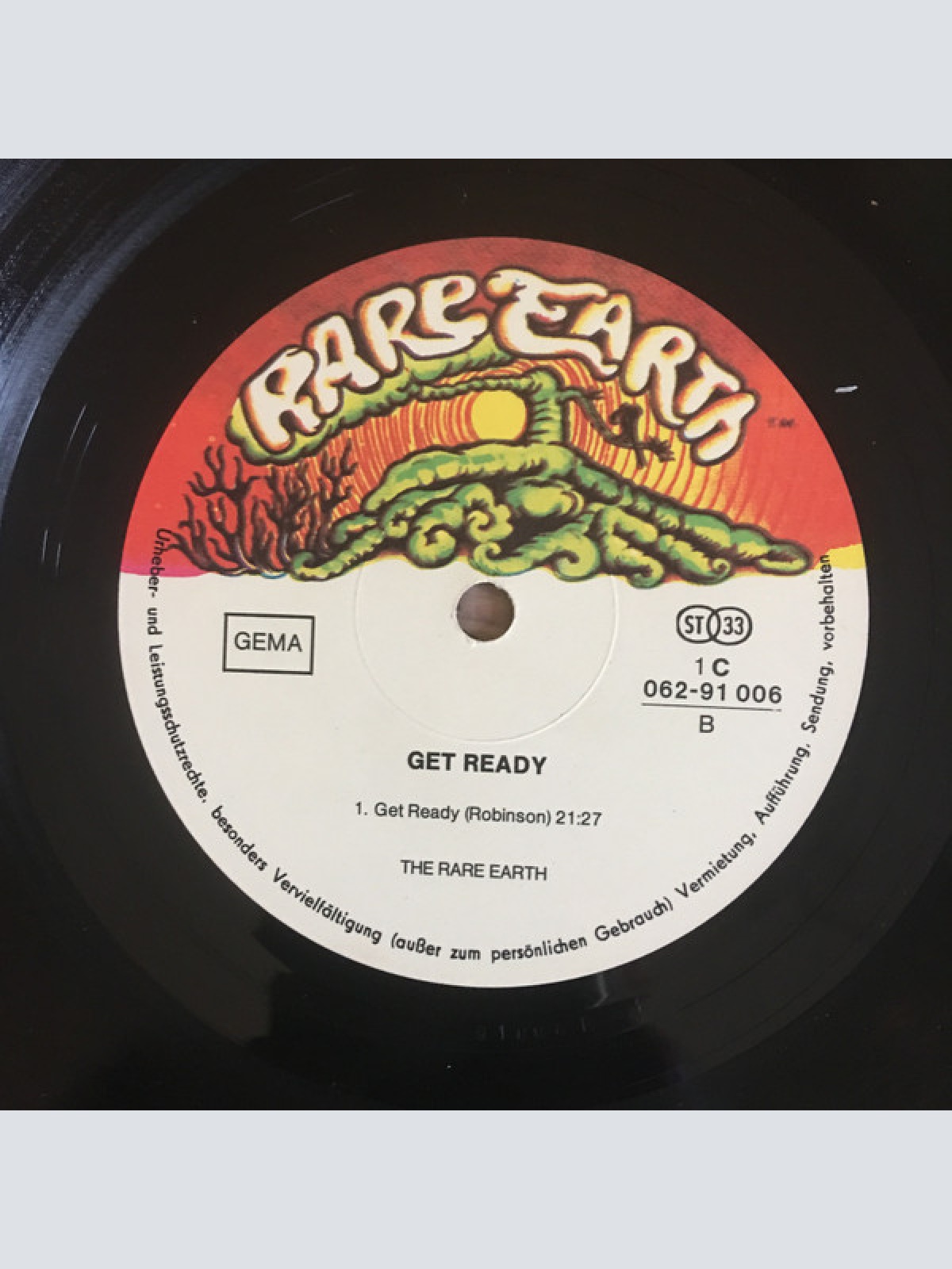 Vinyl / Rare Earth - Get Ready