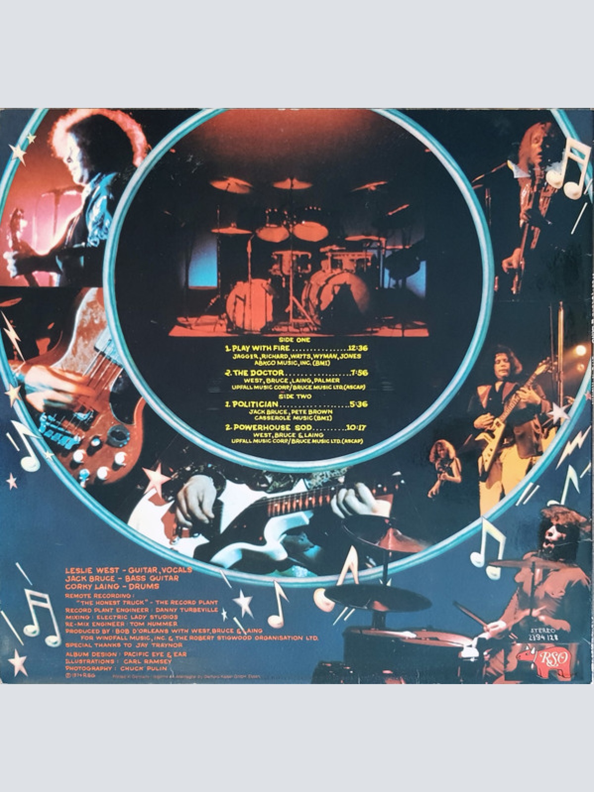 Vinyl / West, Bruce & Laing - Live 'N' Kickin'