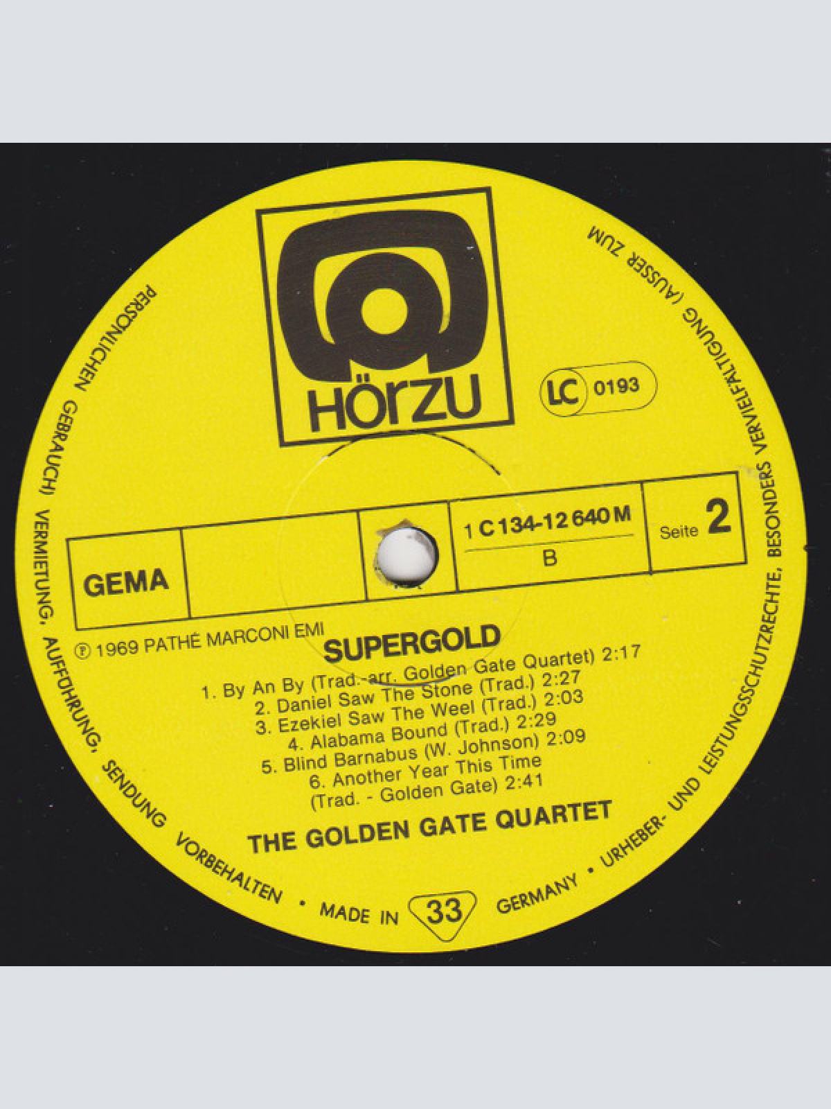 Vinyl / The Golden Gate Quartet - Super Gold