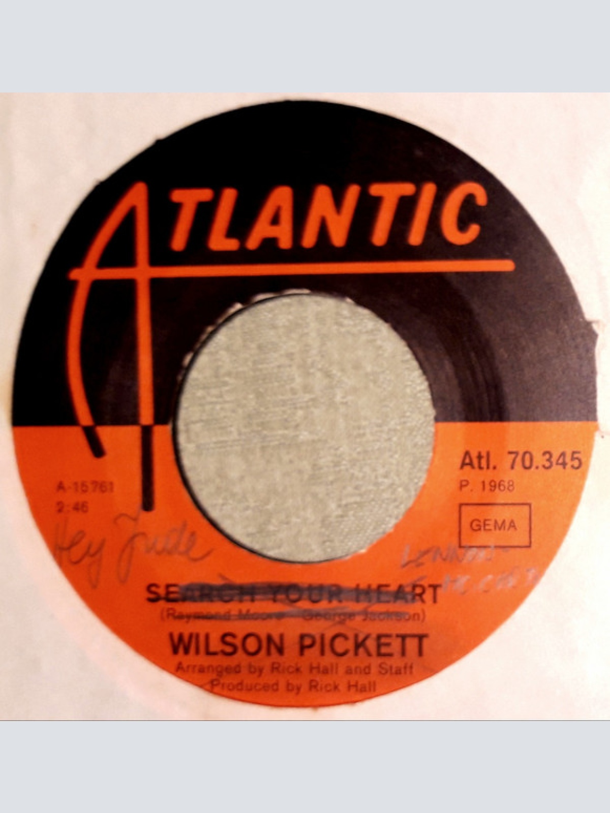 Vinyl / Wilson Pickett - Hey Jude