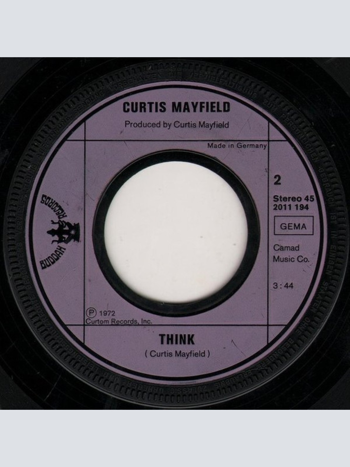 Vinyl / Curtis Mayfield - If I Were Only A Child Again