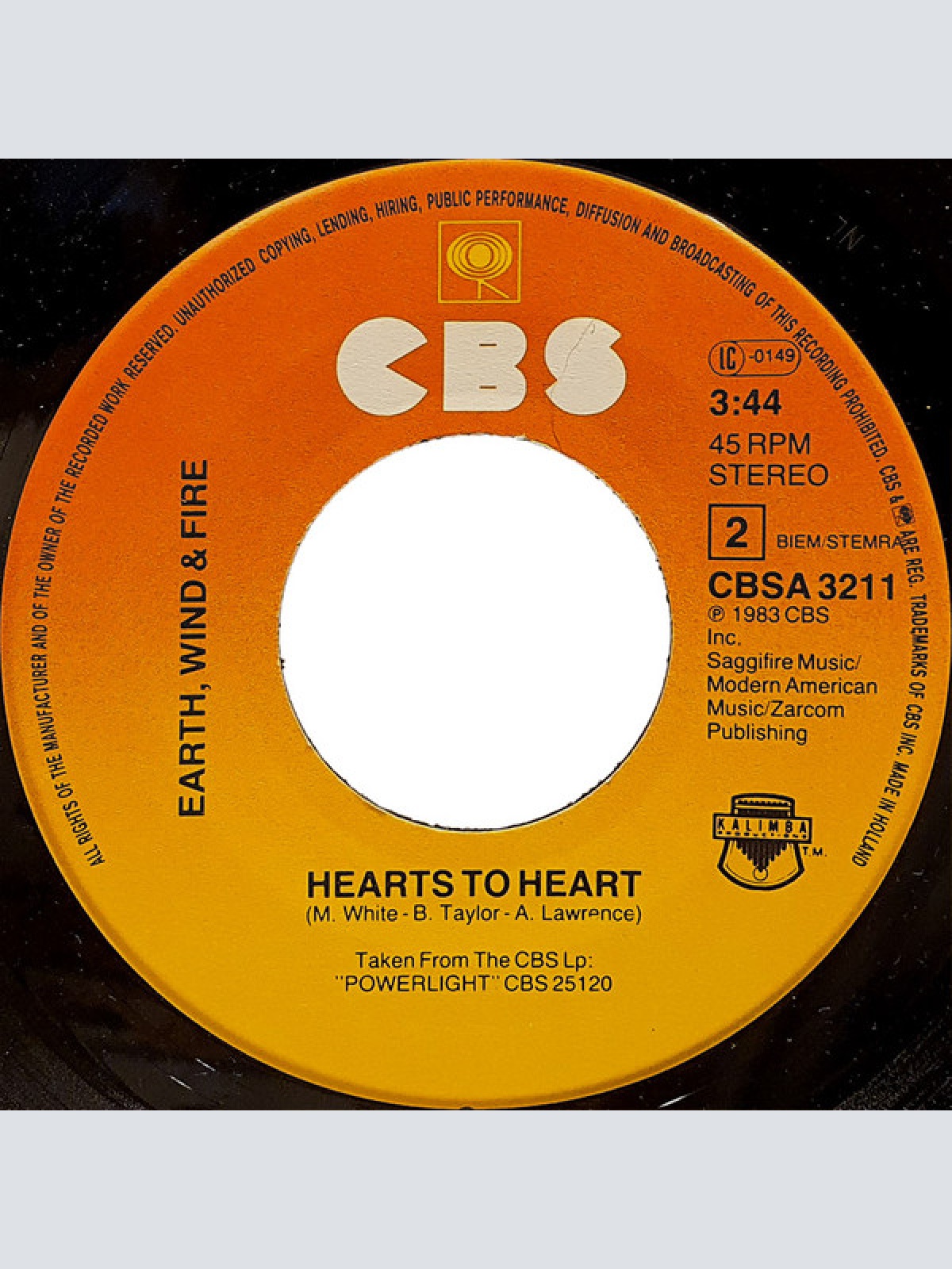 Vinyl / Earth Wind & Fire* - Spread Your Love