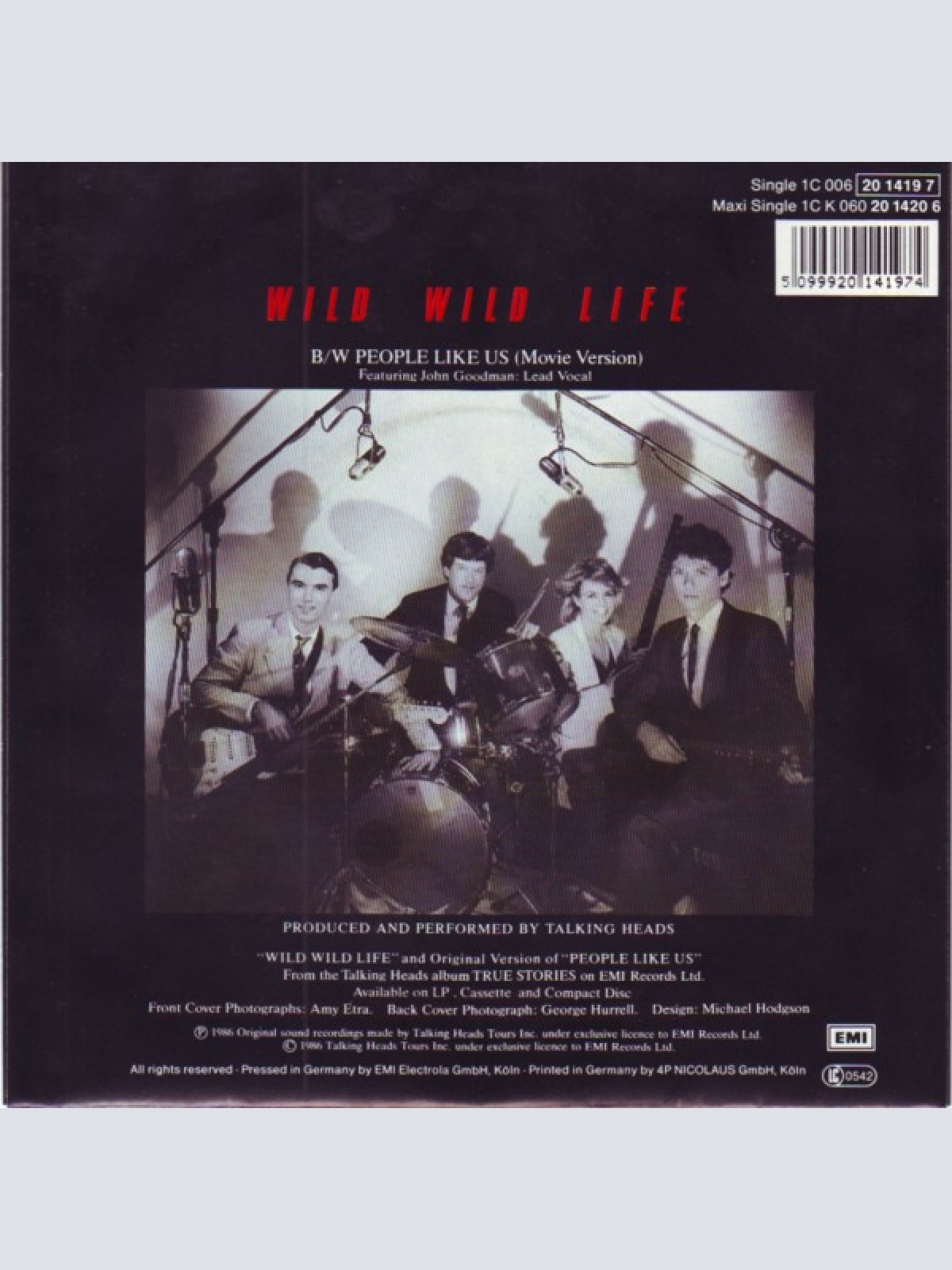 Vinyl / Talking Heads - Wild Wild Life