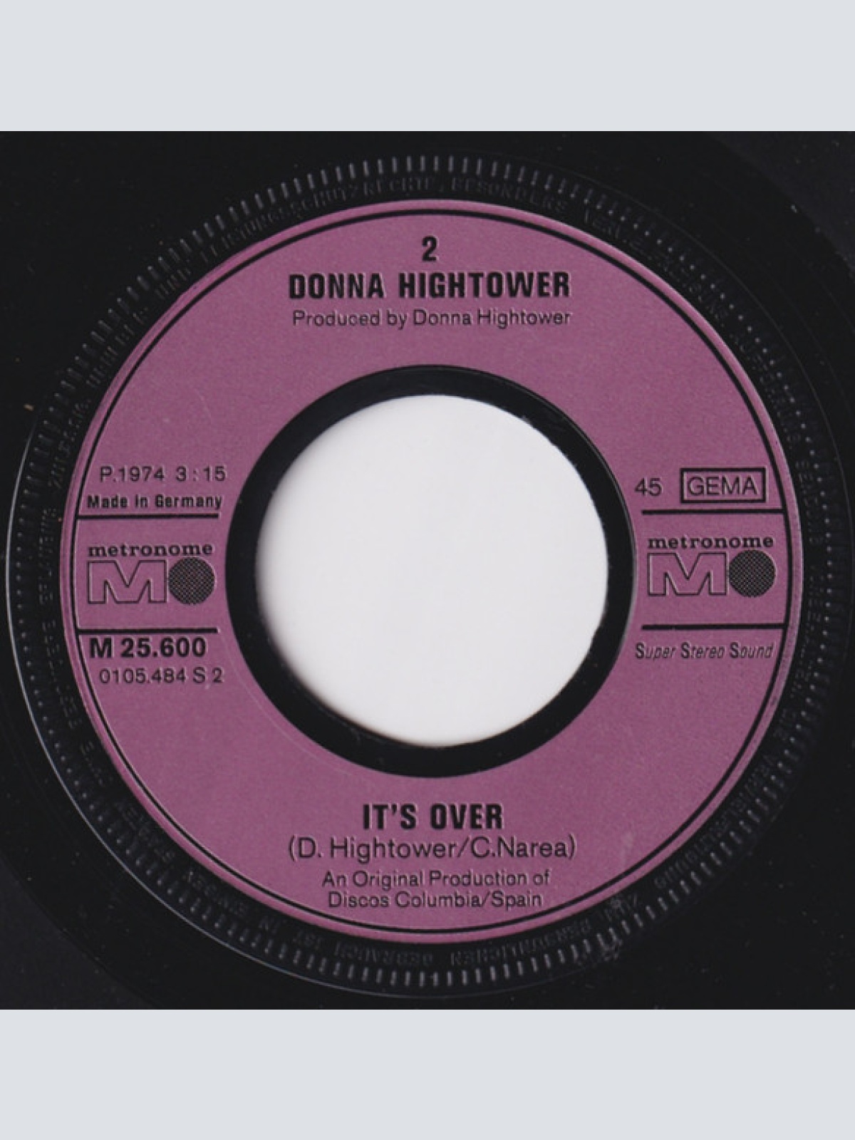 Vinyl / Donna Hightower - Just A Piece Of Bread