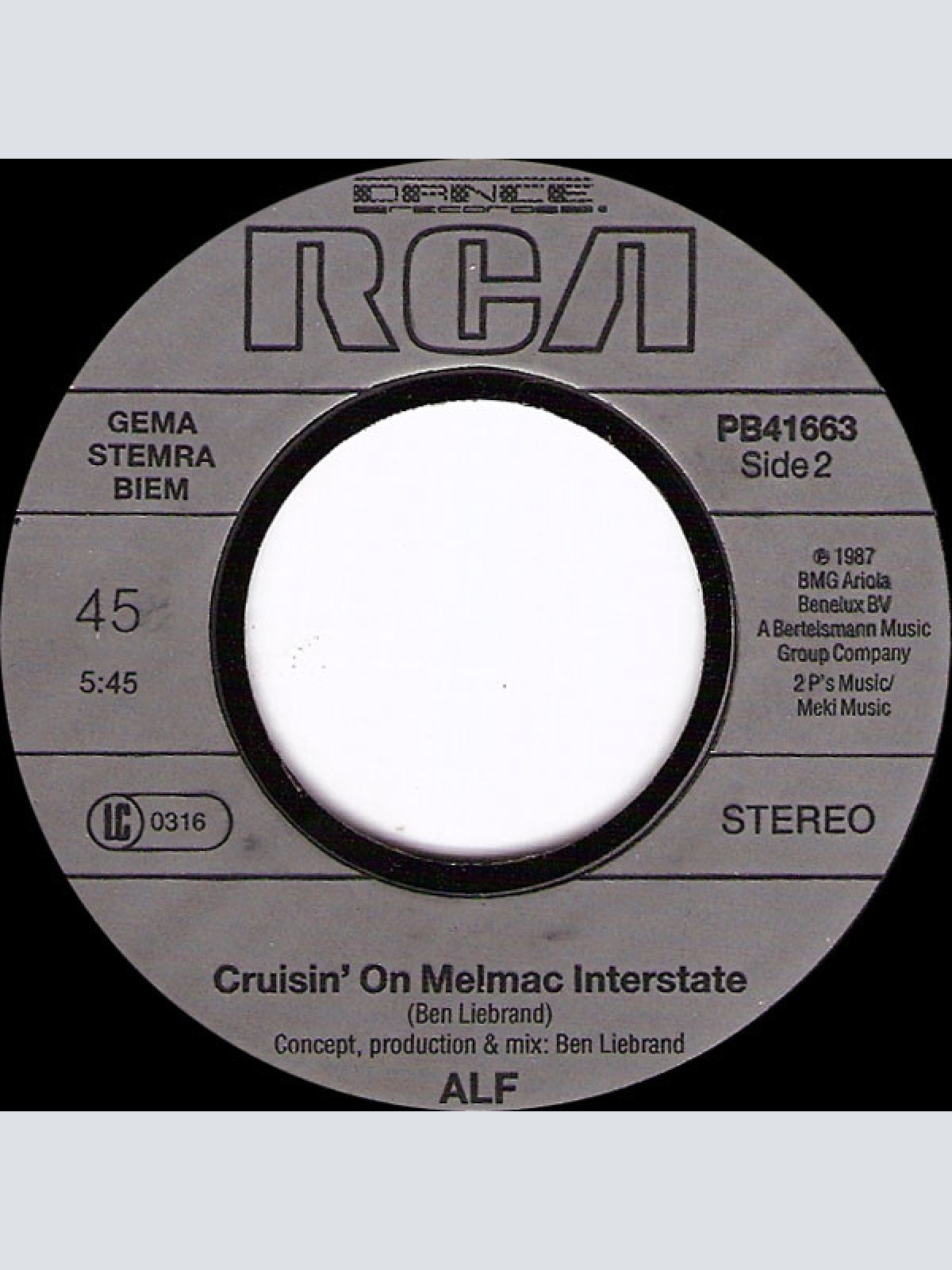 Vinyl / ALF (2) - Stuck On Earth