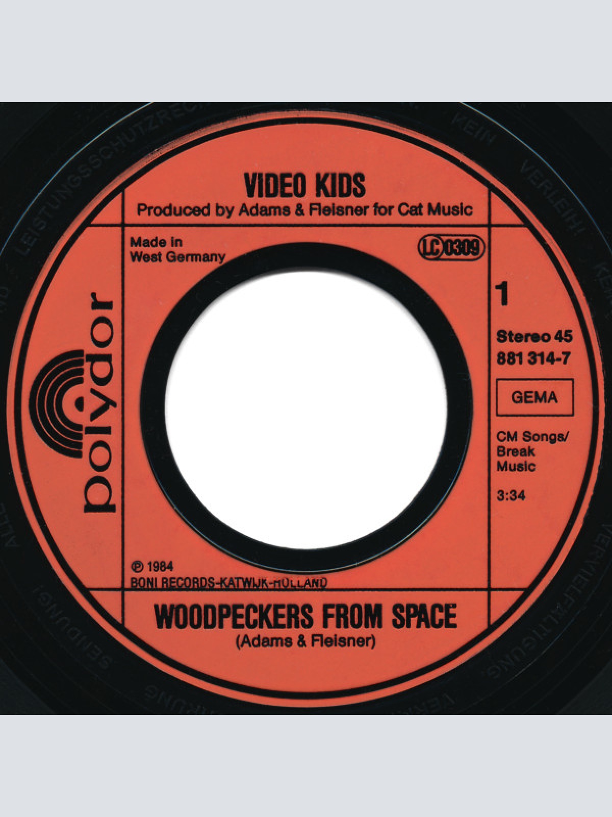 Vinyl / Video Kids - Woodpeckers From Space
