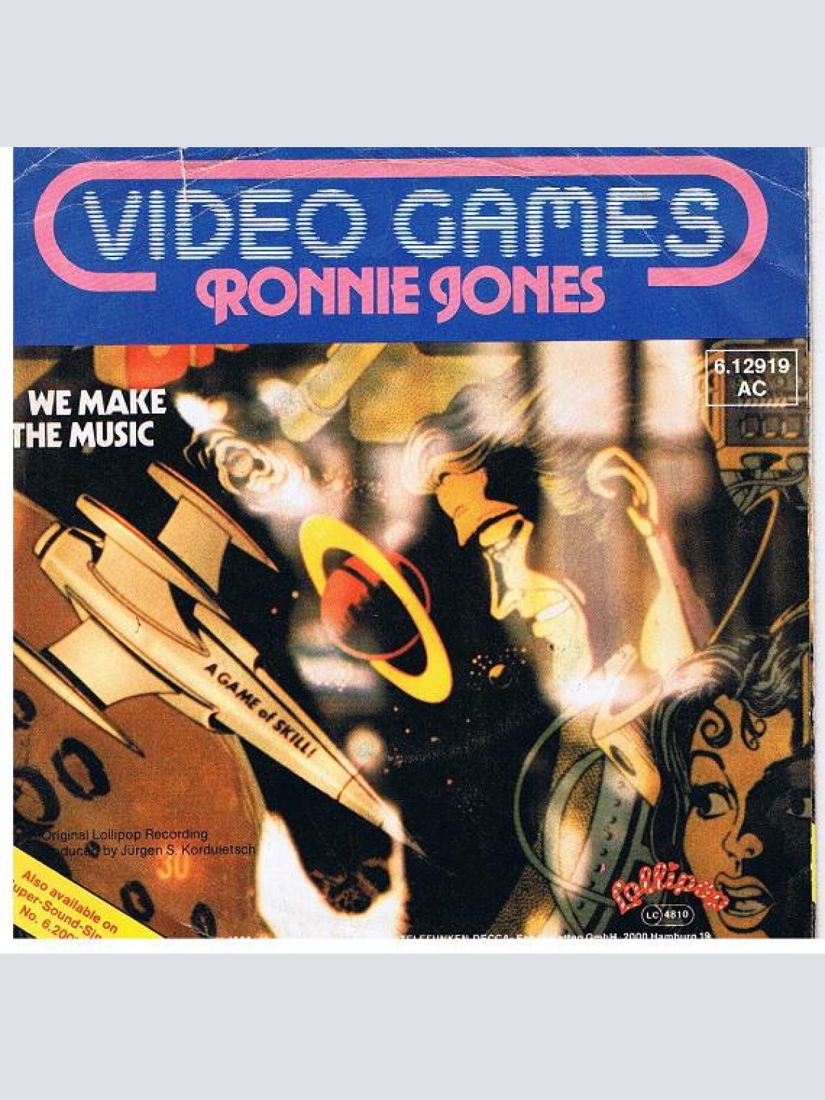 Vinyl / Ronnie Jones - Video Games