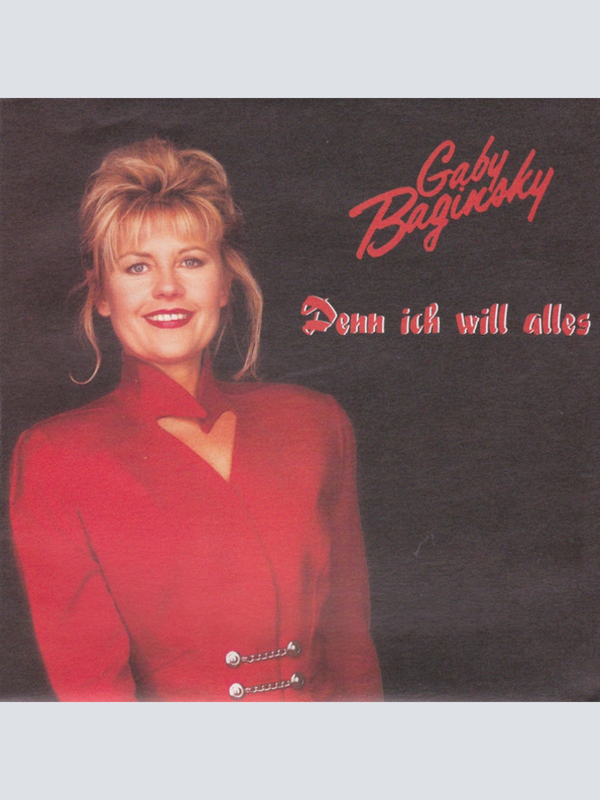 Vinyl / Gaby Baginsky - Denn Ich Will Alles