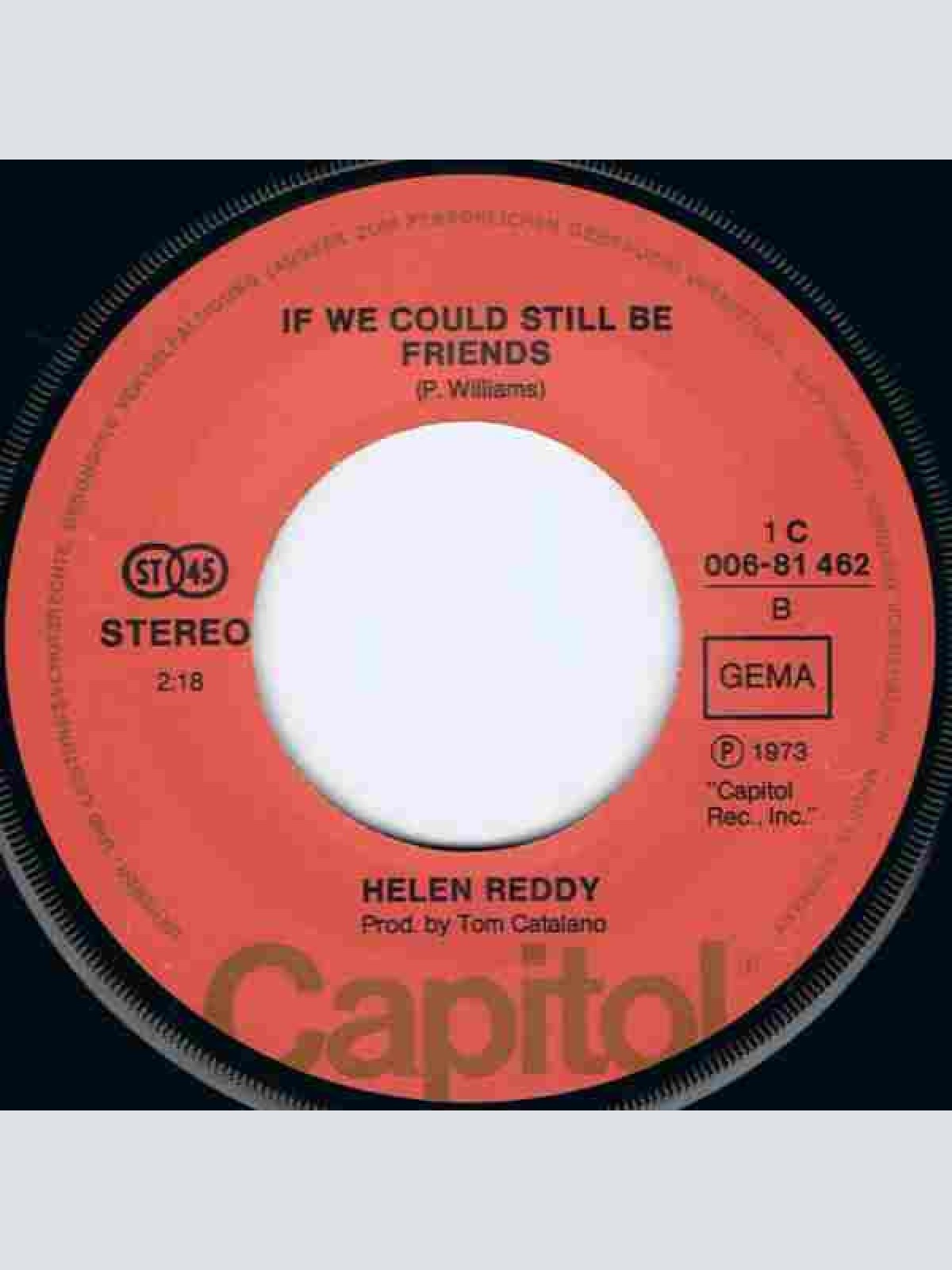 Vinyl / Helen Reddy - Delta Dawn