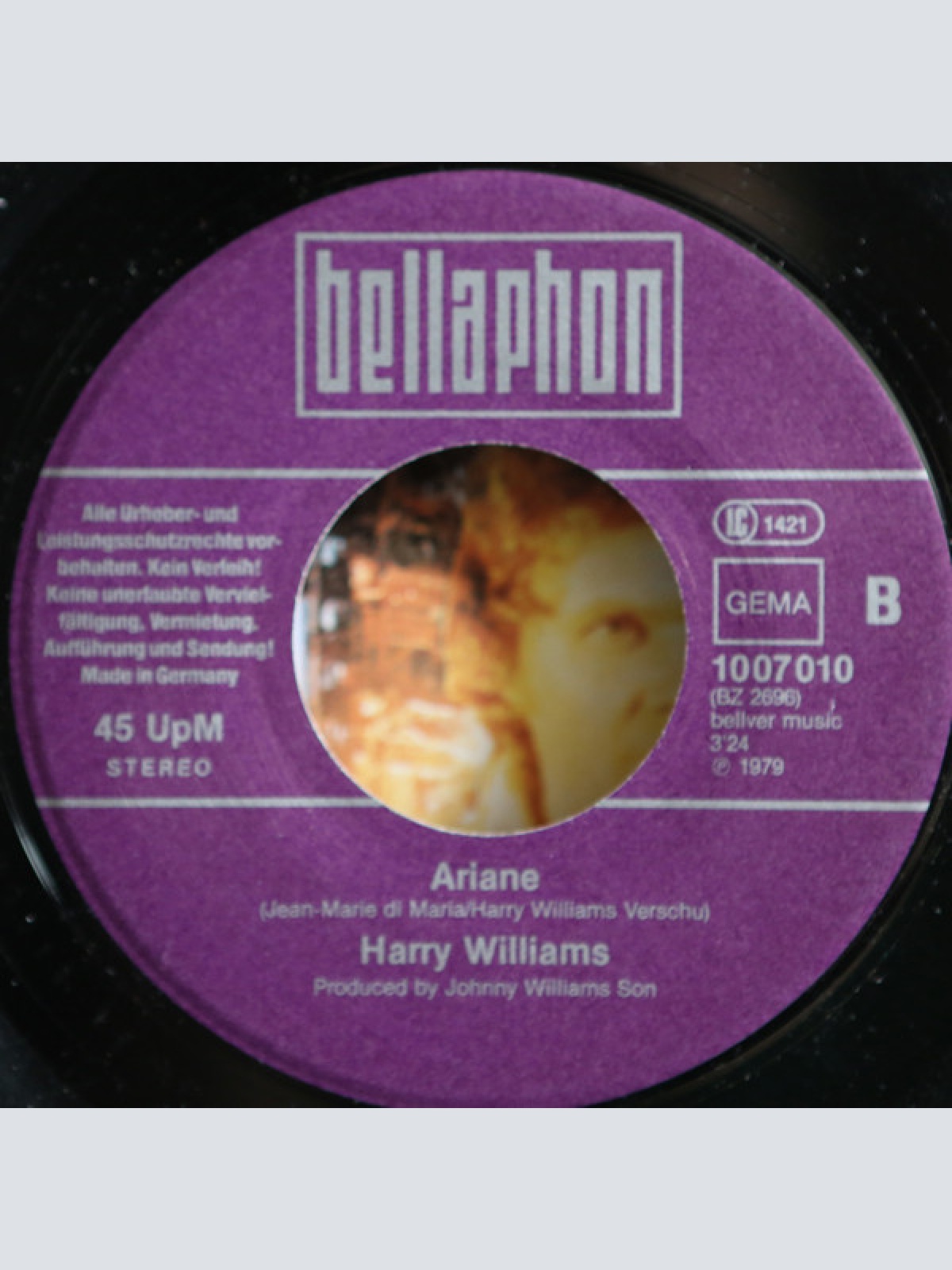 Vinyl / Harry Williams* - Space Concerto