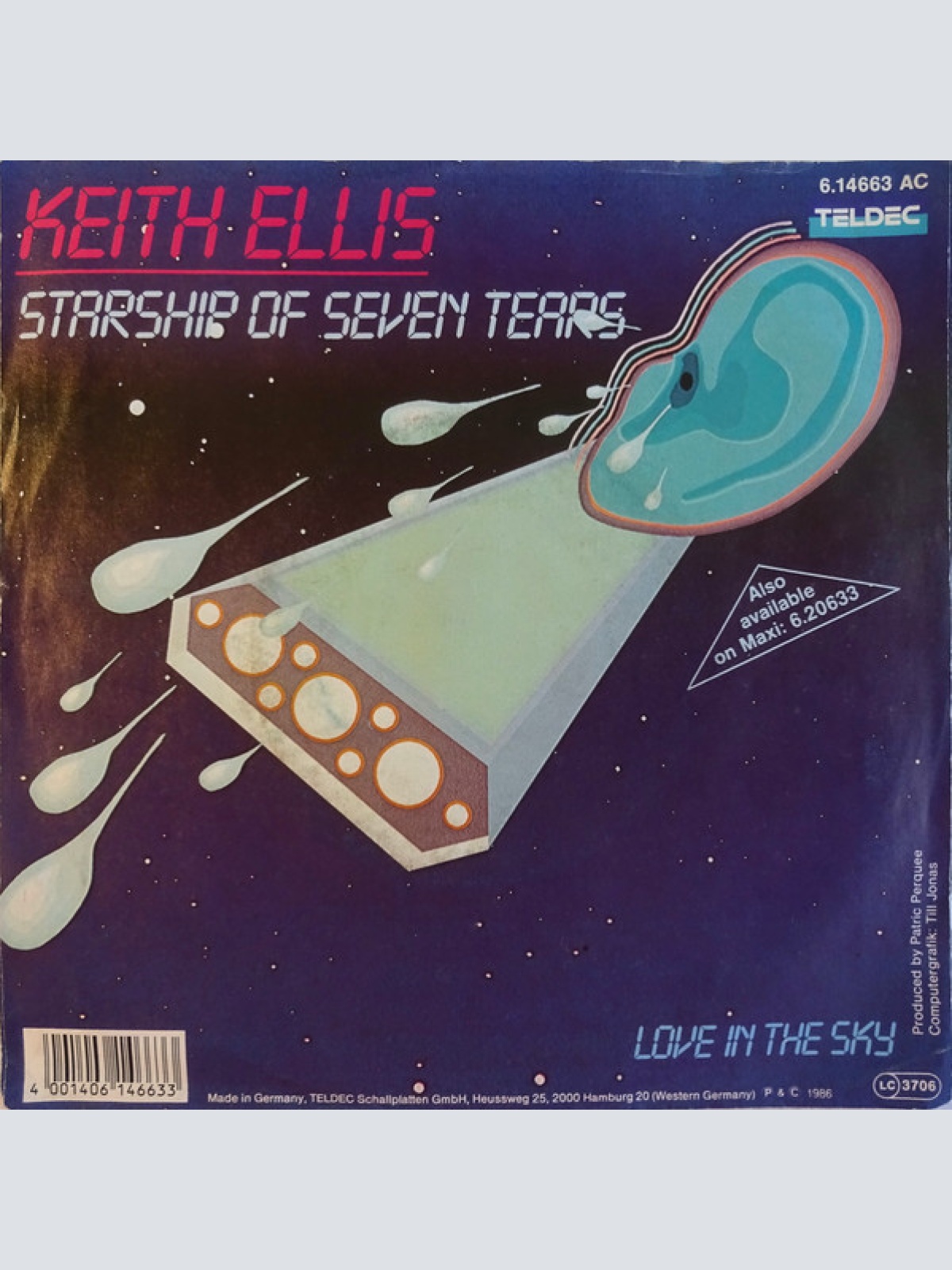 Vinyl / Keith Ellis (3) - Starship Of Seven Tears