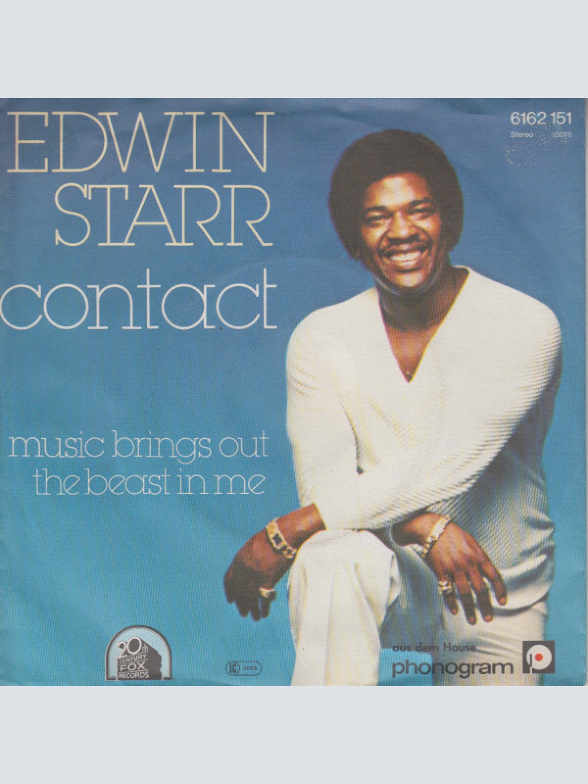 Vinyl / Edwin Starr - Contact / Music Brings Out The Beast In Me
