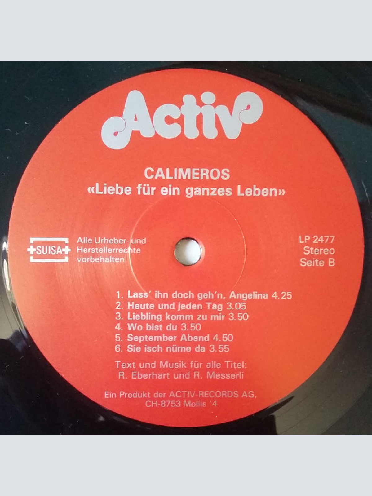 Vinyl / Calimeros - Liebe Für Ein Ganzes Leben