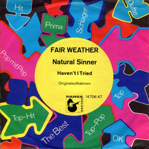 Vinyl / Fair Weather - Natural Sinner