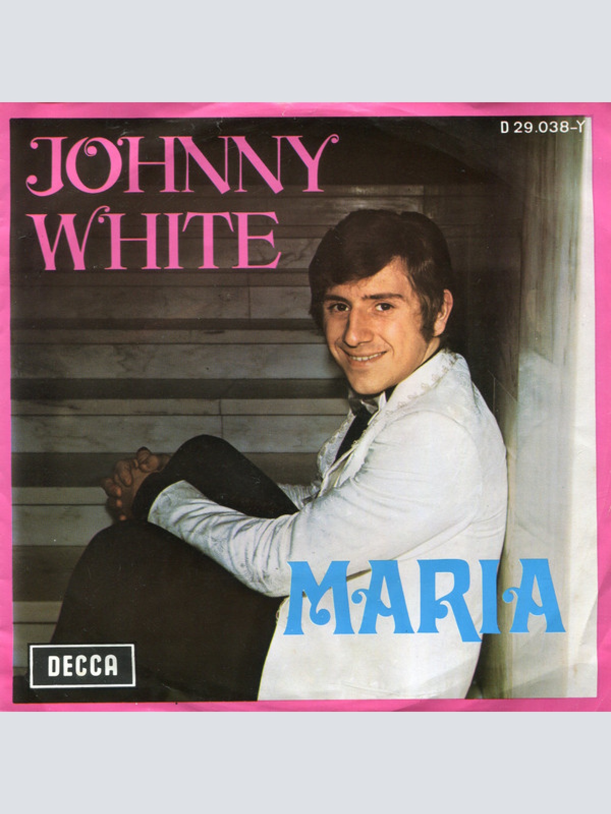 Vinyl / Johnny White (3) - Mona Lisa / Maria