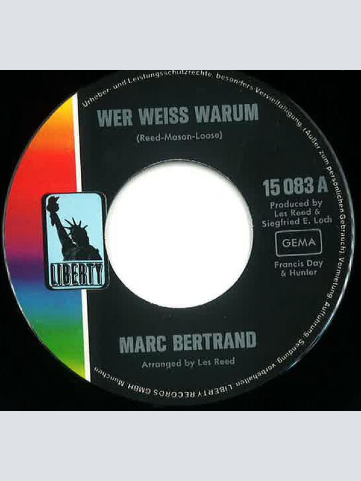 Vinyl / Marc Bertrand (3) - Wer Weiß Warum