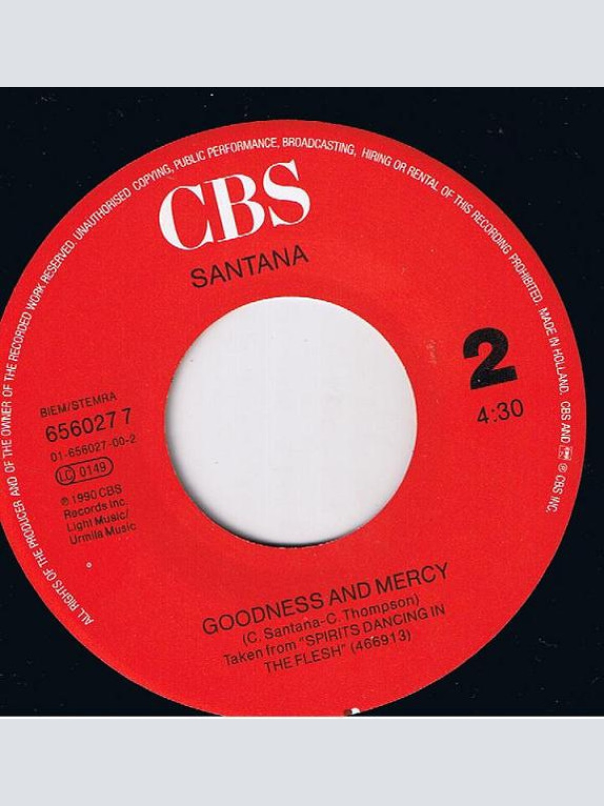 Vinyl / Santana - Gypsy Woman